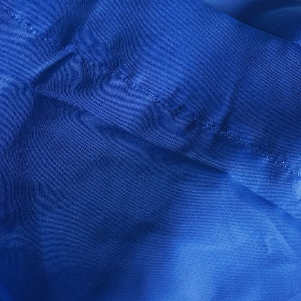 10FT Fire Retardant Royal Blue Sheer Curtain Panel Backdrops Window Treatment With Rod Pockets - Premium Collection