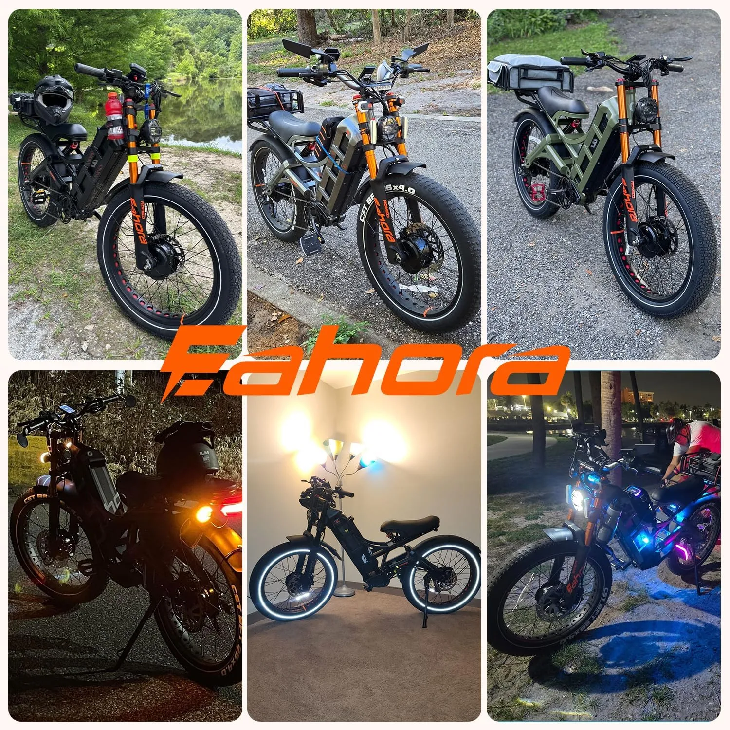 2025 Romeo Pro 3/2 50Mph/46Mph Electric Bike for Adults, 5000W/4000W Dual Motor Ebike, 60V/80Ah 52V/70Ah 235 Miles Long Range Ebike, 26 * 4.0" Fat Tire Electric Mountain Bike, Full Suspension