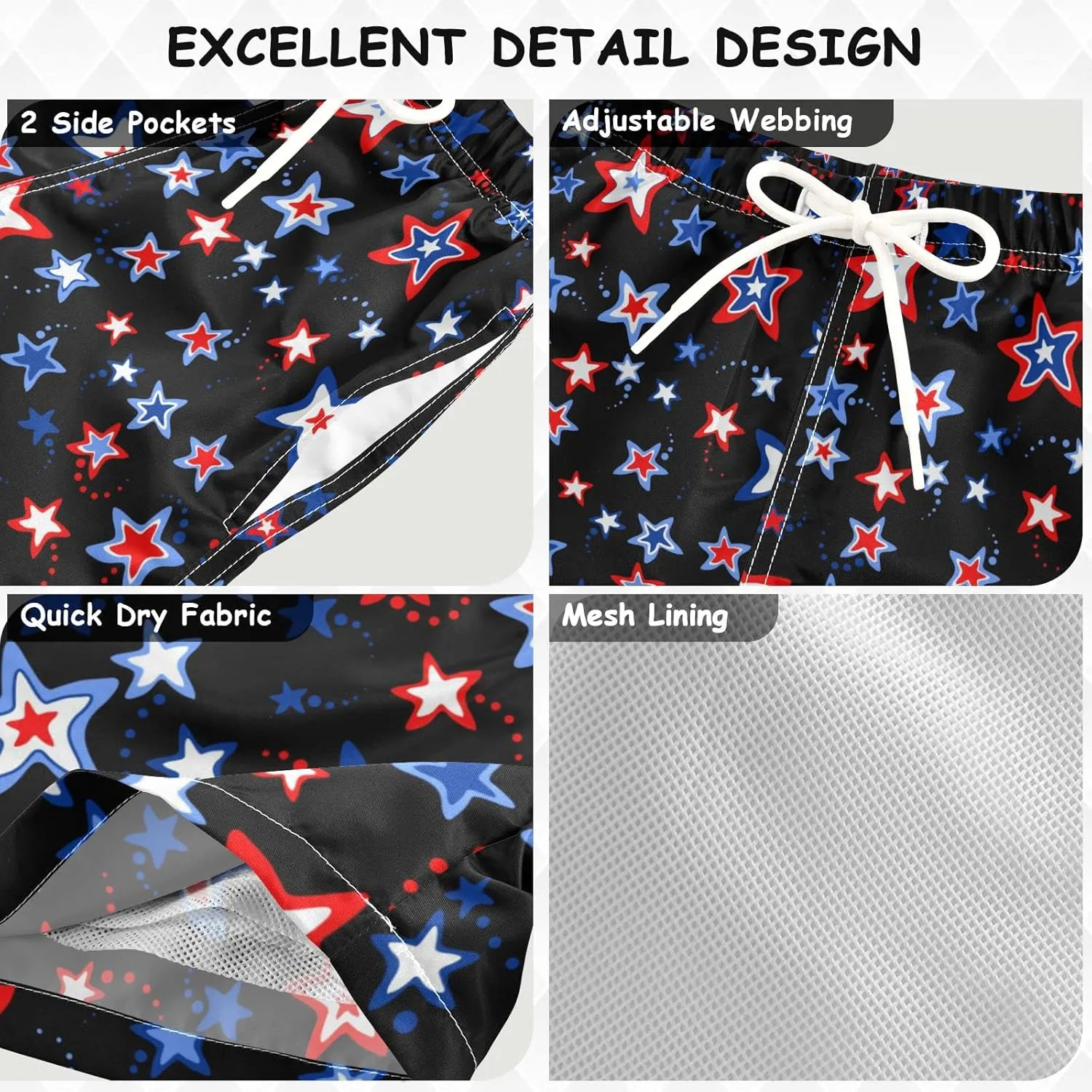 Boys Swim Trunks Toddler Boy Swim Board Shorts Swimwear Kids Beach Swimsuit Bathing Suits