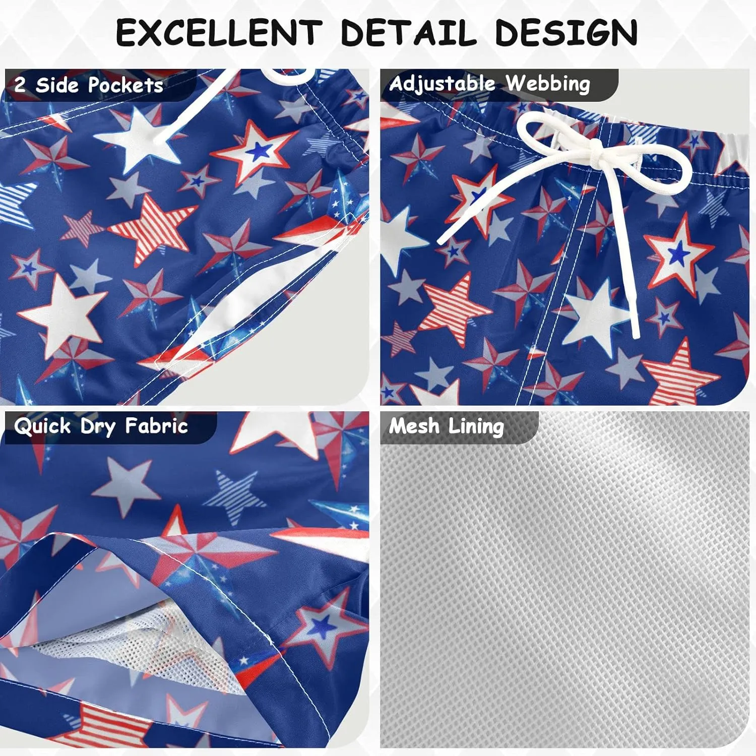 Boys Swim Trunks Toddler Boy Swim Board Shorts Swimwear Kids Beach Swimsuit Bathing Suits