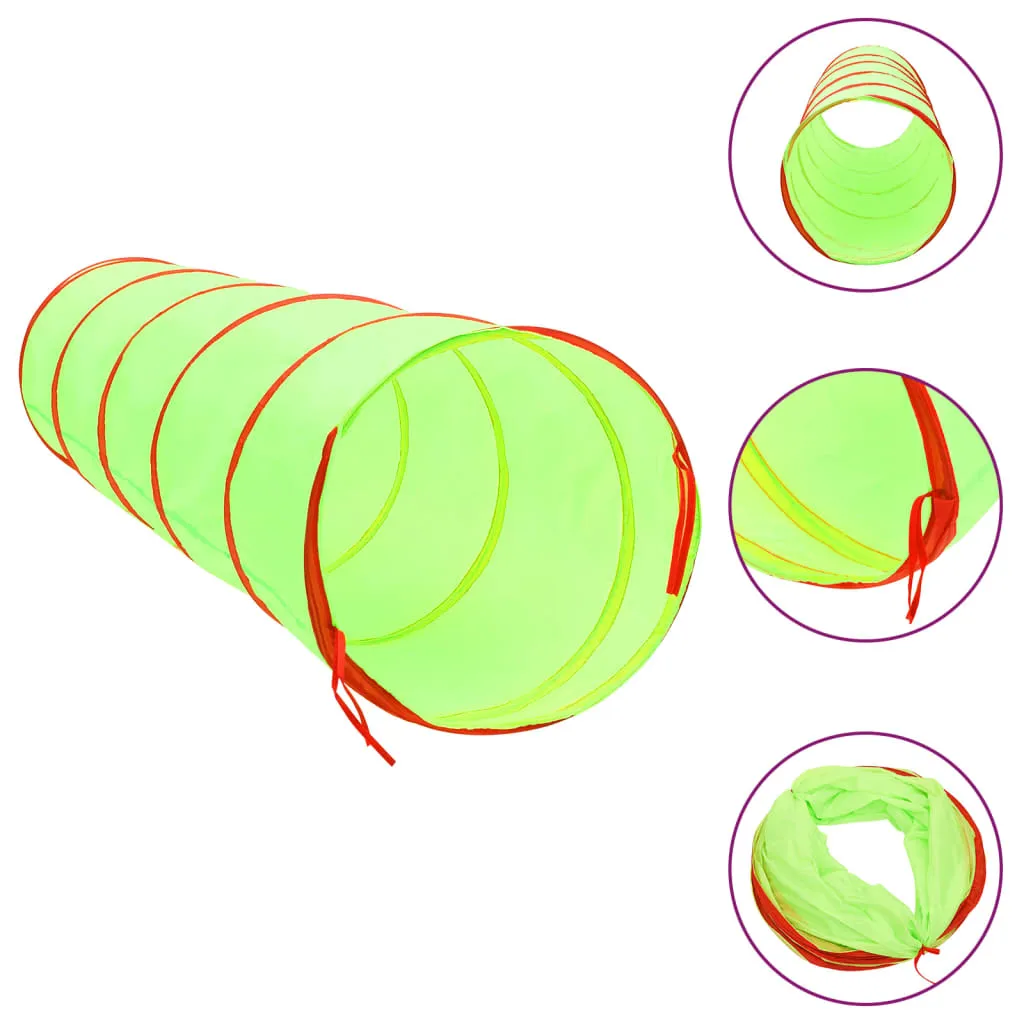 Children Play Tunnel Green 175 cm Polyester