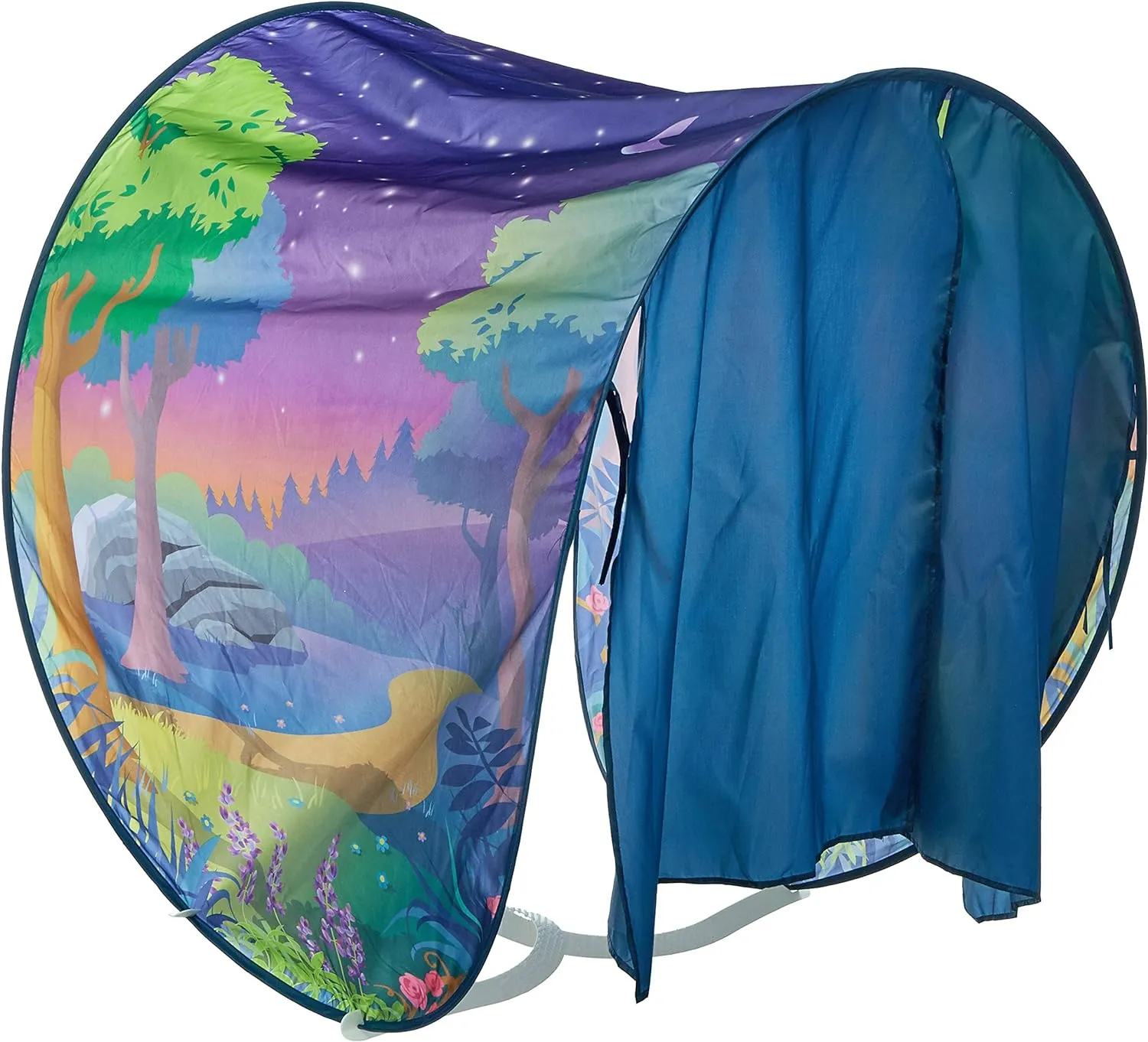 DreamTents Fun Pop Up Tent - Fantasy Forest - Twin (w/ Light)