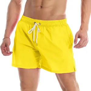 Lncropo Men's Swim Trunks Quick Dry Bathing Suits with Mesh Lining Swimwear Swim Shorts