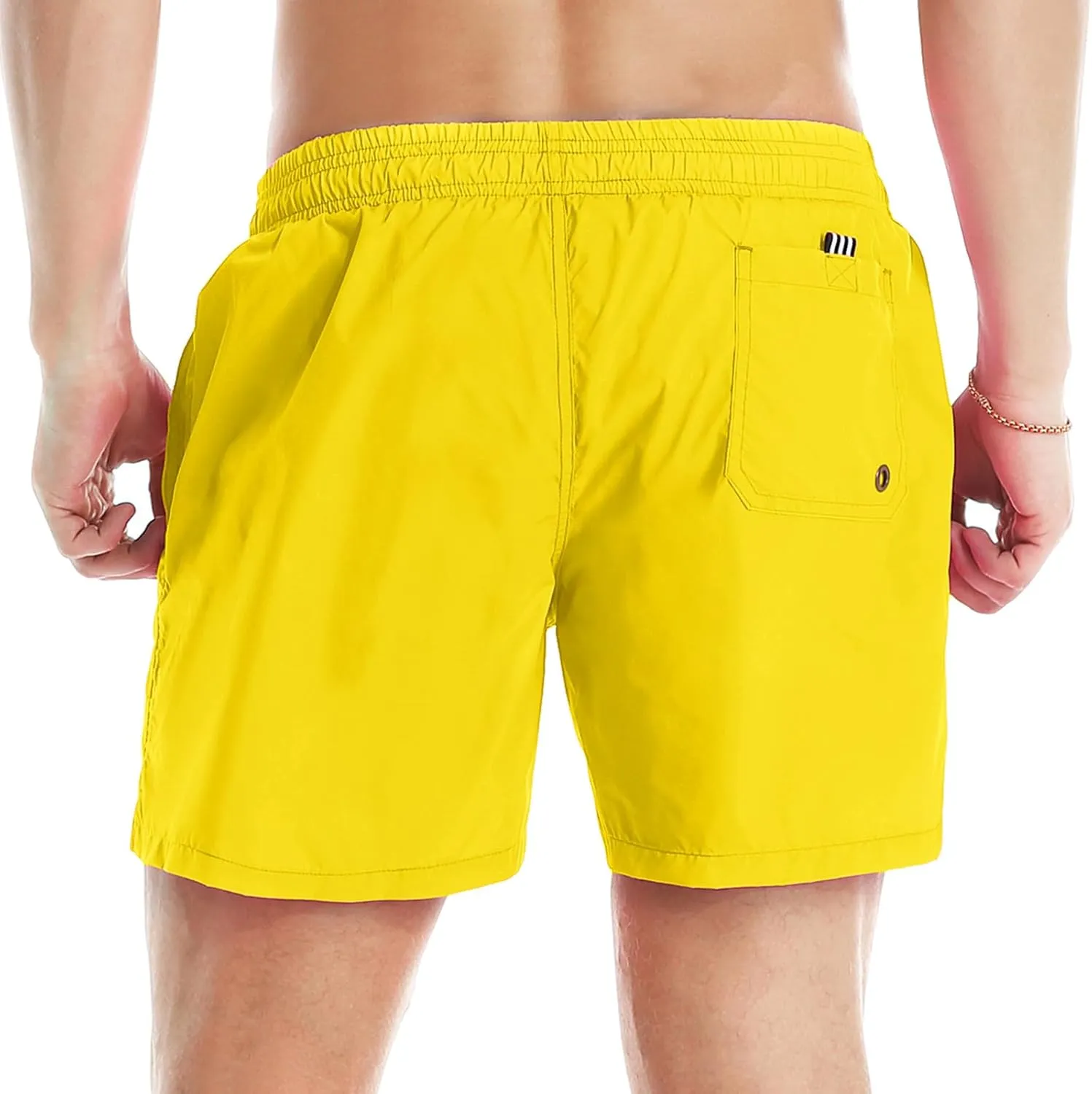Lncropo Men's Swim Trunks Quick Dry Bathing Suits with Mesh Lining Swimwear Swim Shorts