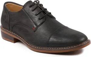 Metrocharm MC600 Men's Lace Up Cap Toe Fashion Classic Dress Shoe