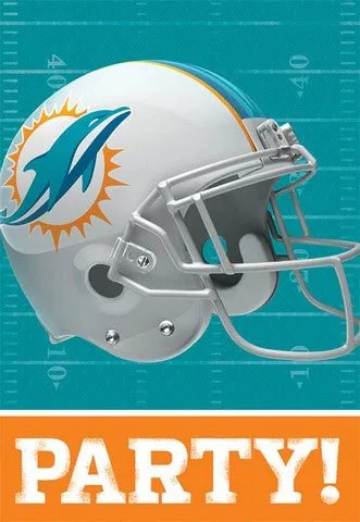 Miami Dolphins - Invitations & Thank You Notes