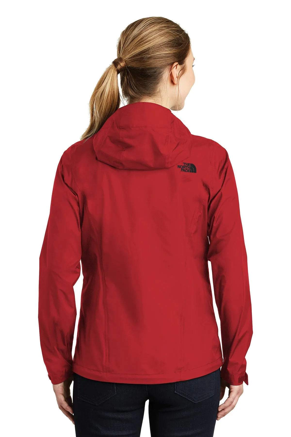 North Face Ladies DryVent Rain Jacket Rage Red