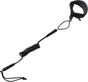Paddle Board Leash for Bodyboard Longboard Surfboard Surfing Kayak Surf Sup Paddleboard Safety Leg Ankle Wrist Leash Strap Black