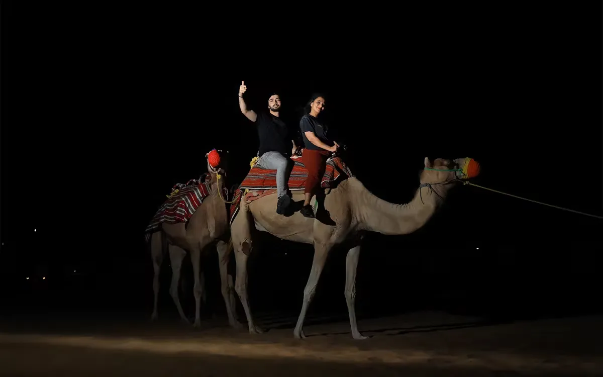 Premium Arabian Dunes Desert Safari with Bedouin Camp Experience