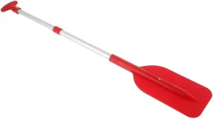 Protoiya 2PCS Telescopic Paddle Boat Oars Kayak Paddles with Anti-Slip Grips 42'' Detachable Boat Oars for Kayaking Dinghy Canoe Raft Sailing TravellingRed Yellow (red)