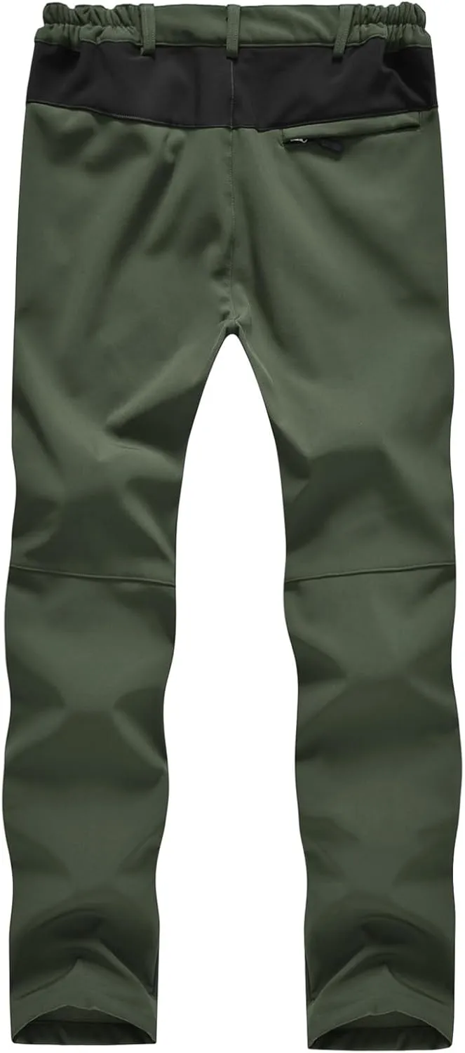 Rdruko Women's Snow Pants Waterproof Insulated Fleece Thermal Ski Hiking Snowboard Pants