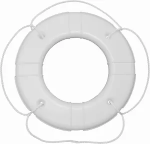 Taylor Made Products 367 USCG Approved Foam Life Ring (24", White)